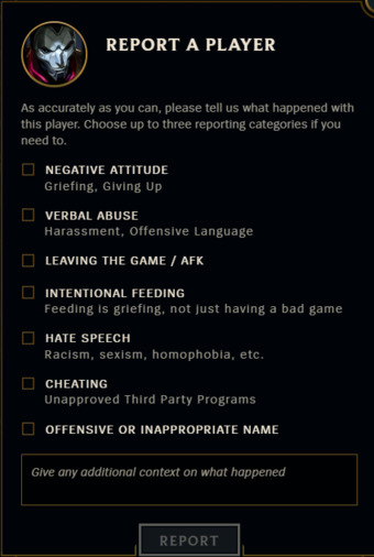 Riot Games chính thức cho phép game thủ tố cáo những Yasuo Hỗ Trợ từ lúc cấm chọn ở bản 10.13 tới - Ảnh 4. Riot Games chính thức cho phép game thủ tố cáo những Yasuo Hỗ Trợ từ lúc cấm chọn ở bản 10.13 tới - Ảnh 4.