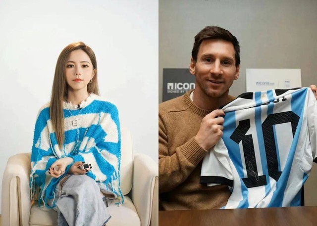 Nữ ca sĩ còn từng được Messi thả tim một bài cover cổ vũ đội Argentina ở World Cup 2022 Nữ ca sĩ còn từng được Messi thả tim một bài cover cổ vũ đội Argentina ở World Cup 2022
