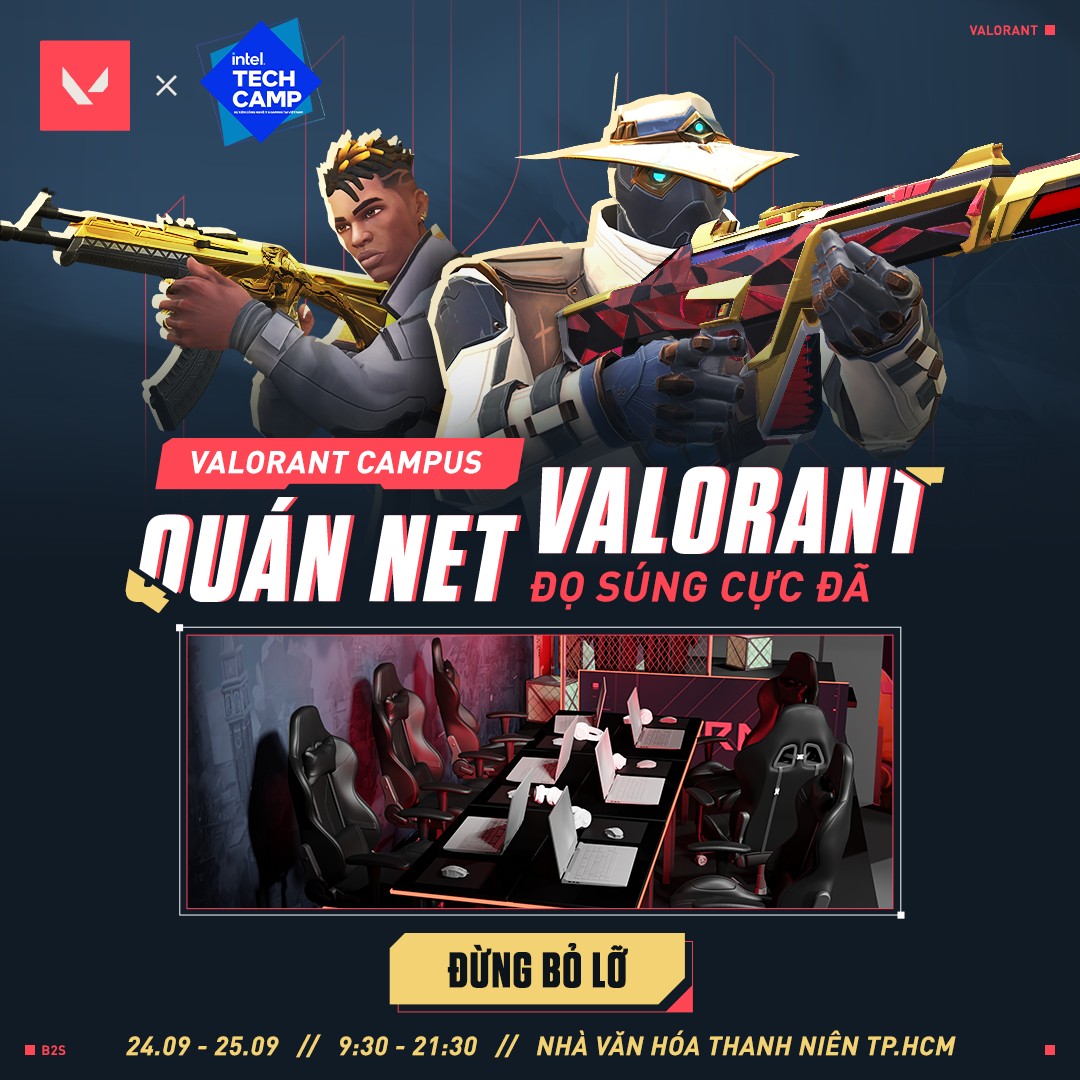 Quán Net VALORANT với dàn máy cực mạnh cho mọi người trải nghiệm tựa game