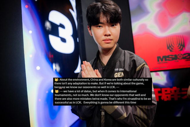 Chovy hé lộ lý do Gen.G hay rơi vào cảnh “khôn nhà dại chợ”, khẳng định mọi chuyện sẽ khác ở MSI 2024- Ảnh 3.