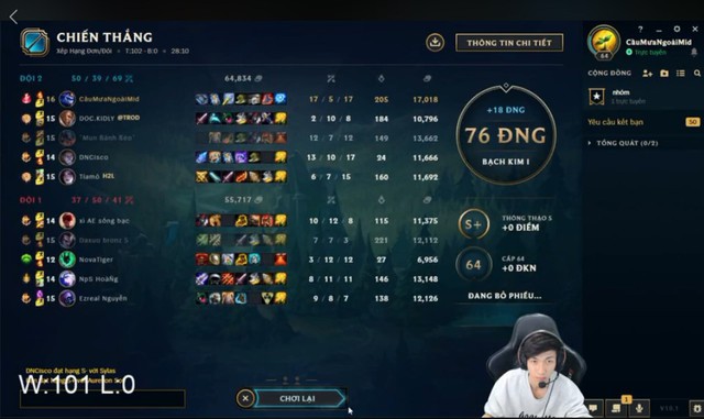 Chiêu trò của thử thách 100+ trận chuỗi thắng LMHT - Tìm cách lấy hell elo để hành gà nhiều hơn - Ảnh 3. Chiêu trò của thử thách 100+ trận chuỗi thắng LMHT - Tìm cách lấy hell elo để hành gà nhiều hơn - Ảnh 3.