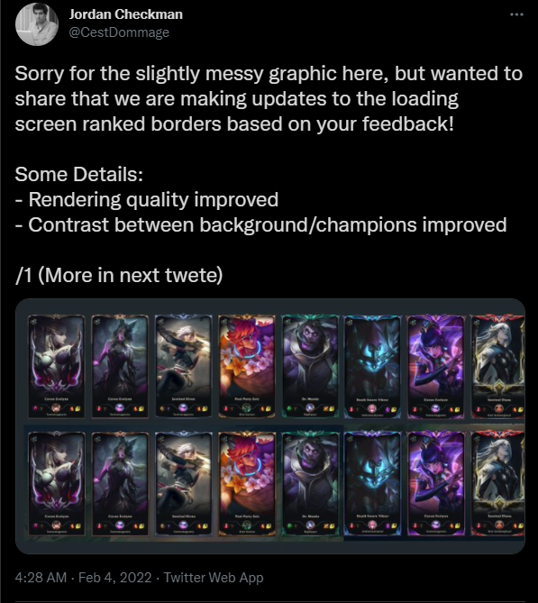 Bị game thủ chê quá phèn, Riot buộc phải ra tay nâng cấp toàn diện khung xếp hạng LMHT ở bản 12.5 - Ảnh 2.