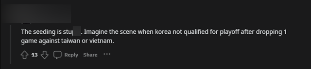Có ý kiến lo ngại "địa chấn GAM" sẽ có thể được tái hiện nếu mỗi trận chỉ là BO 1