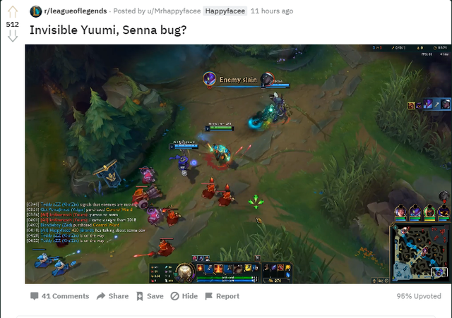 Bug mới khiến đồng đội tan biến - Senna đứng trước nguy cơ bị tạm khóa khỏi giải đấu chuyên nghiệp - Ảnh 1.