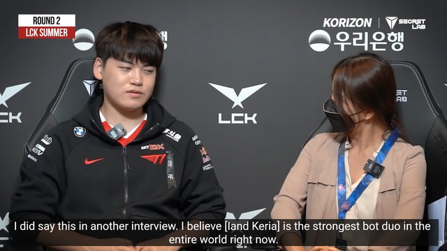 Xạ thủ trẻ của T1 tự tin tuyên bố: Tôi và Keria là cặp đôi đường dưới mạnh nhất thế giới hiện tại - Ảnh 2.