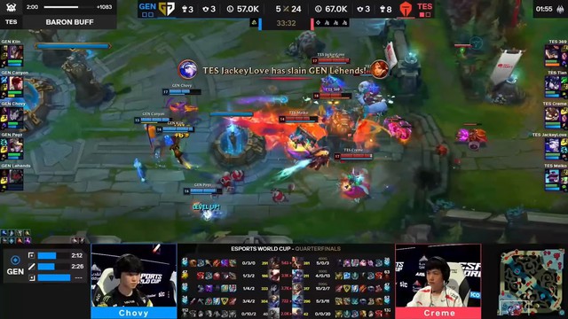Gen.G bị hủy diệt hoàn toàn bởi đối thủ bị đánh giá yếu hơn họ rất nhiều là TES