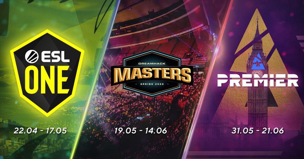 ESL One: Road to Rio, BLAST Premier, DreamHack Masters,... và những giải đấu CS:GO trong thời gian sắp tới
