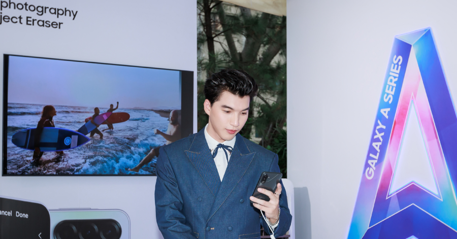 Galaxy A series “bắt tay” HIEUTHUHAI, mang đến trải nghiệm AI hạng A cho giới trẻ