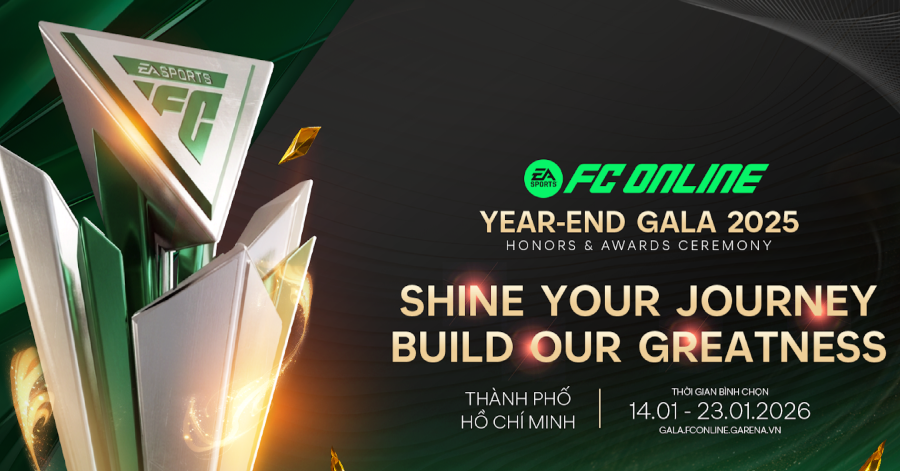 FC Online Year-End Gala 2025: Đêm hội tôn vinh hành trình kiến tạo vĩ đại