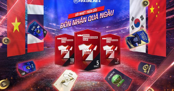 FIFA ONLINE 4 Mang đến cơ hội đặc biệt để nâng cấp đội hình MIỄN PHÍ thông qua sự kiện "Cháy Cùng FIFAe Champions Cup 2021"