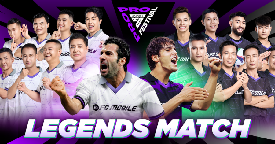 Dàn sao danh tiếng Việt Nam sẽ đồng hành cùng huyền thoại bóng đá trong trận giao hữu của FC Online