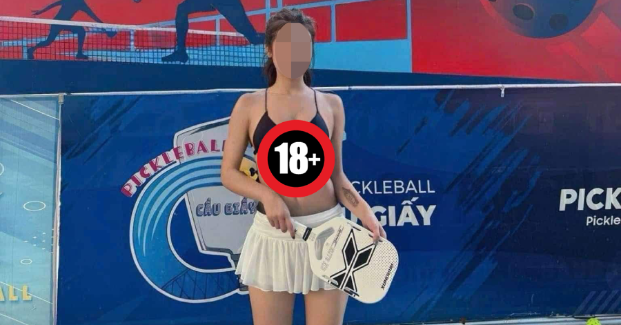 Hot girl chính chủ lên tiếng về bức ảnh pickleball đang rất hot trên MXH